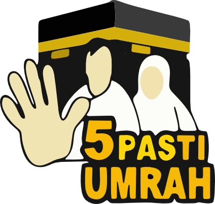 Logo 5 Pasti Umrah — program jaminan keberangkatan resmi Kementerian Agama RI